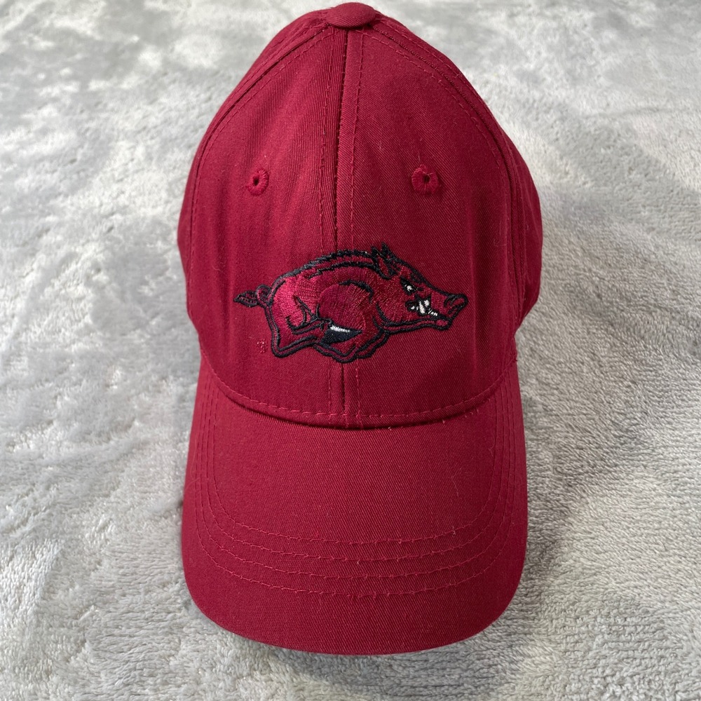 Arkansas Razorbacks Hat Cap Youth Red NCAA Football‎ College